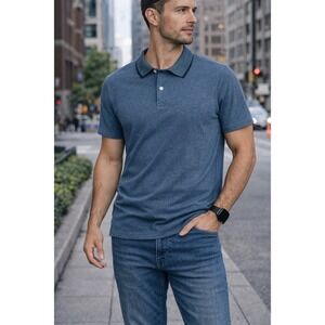 Goodfellow & Co Men's Polo Shirt – Size Large – Blue